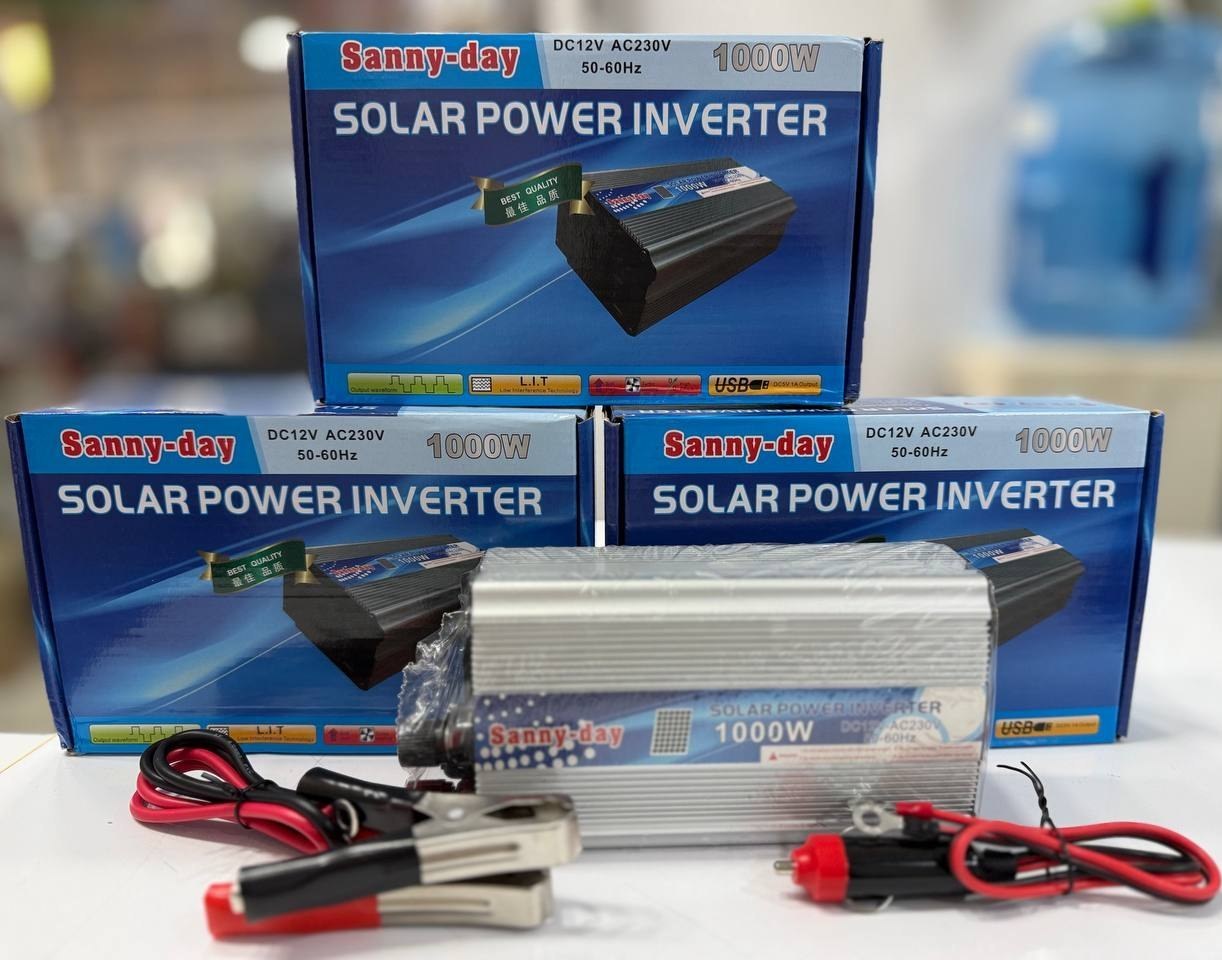 اینورتر مبدل برق خودرو 1000w سانی دیsanny-day (تضمین اصل،عمده تماس)