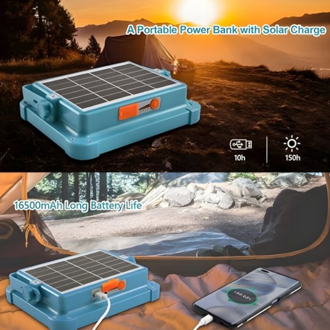 پروژکتور خورشیدی Solar Light مدل YK-918 توان۵۰وات(تضمین اصل،عمده تماس)